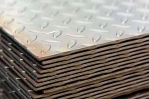 M S Chequred Plates — Structural Steel at Seegaan Hardware